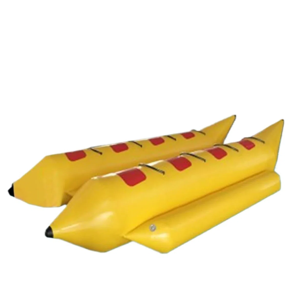 Nadmuchiwana łódź bananowa do łodzi, holowana rura dla 4-10 osób z poduszkowcem, kajakiem, latającą rybą, wytrzymała, dwurzędowa, trwała PVC, zabawa nad jeziorem i oceanem