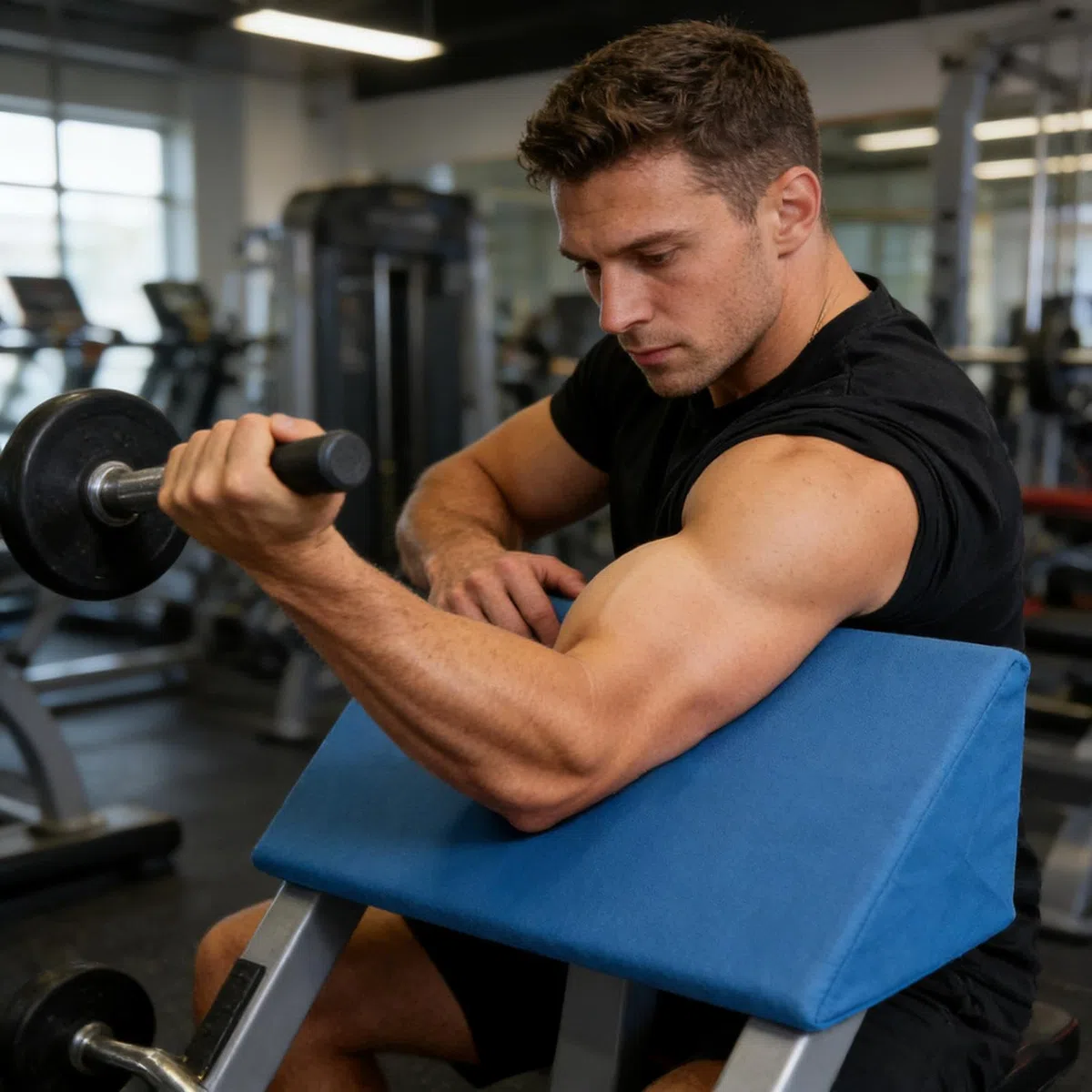 Podkładka do modlitewnika Podkładka na ławkę treningową do sztangi | Przyrząd do ćwiczeń bicepsa Na siłownię i do domu, trening bicepsów i tricepsów