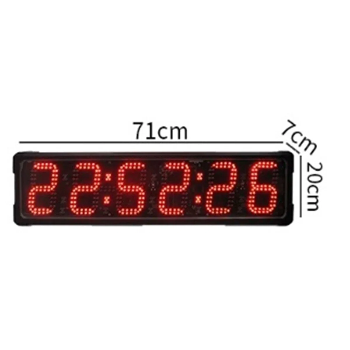 Timer na Siłownię, Zegar Zawodów Wspinaczkowych Z Dużym Ekranem | Prędkość Wyścigowa, Przycisk Ręczny, Indukcja Stopy, Automatyczny Pomiar Czasu
