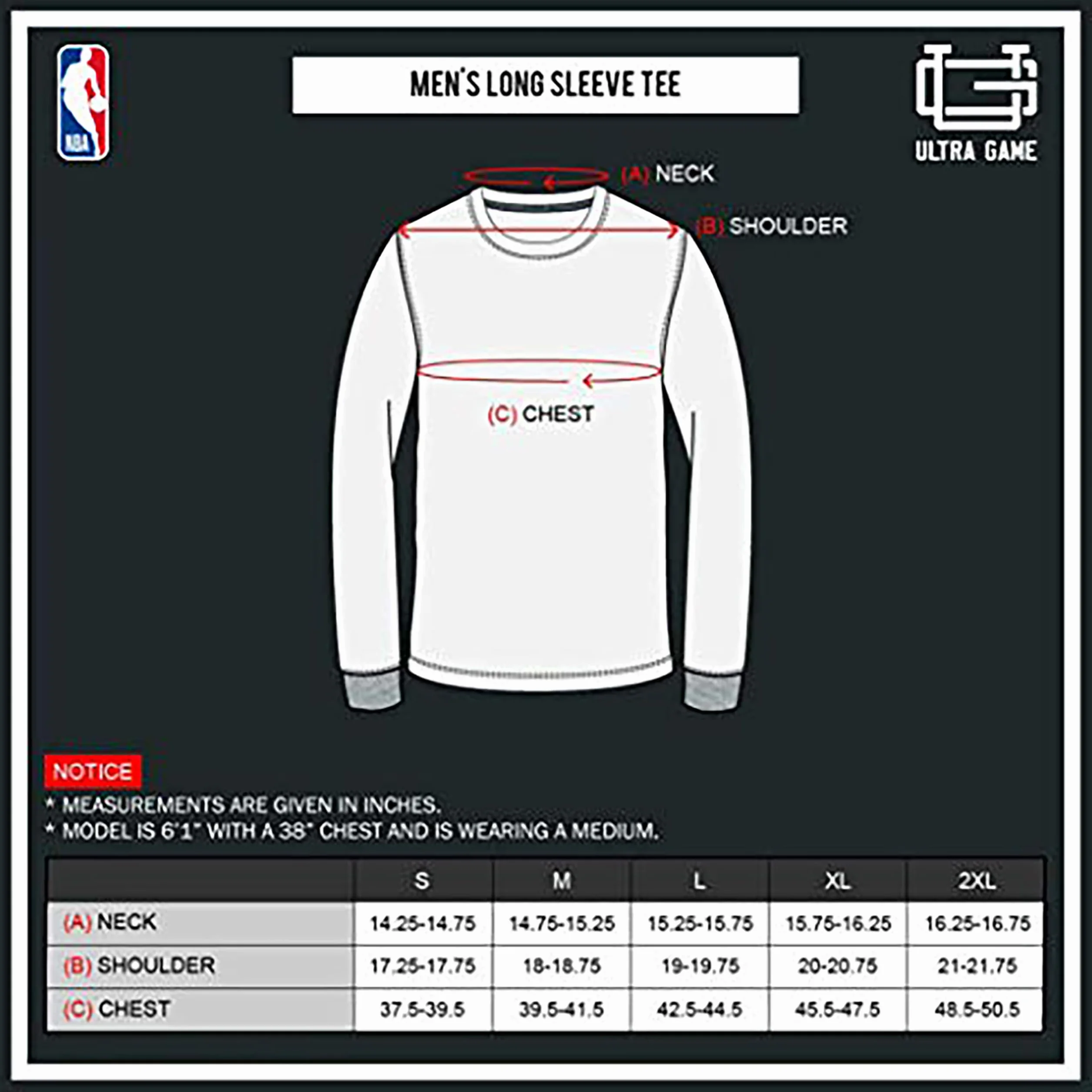 Ultra Game Oficjalna męska bluza NBA z długim rękawem i zamkiem błyskawicznym, super miękka